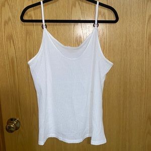 5/$25 White Tank Top